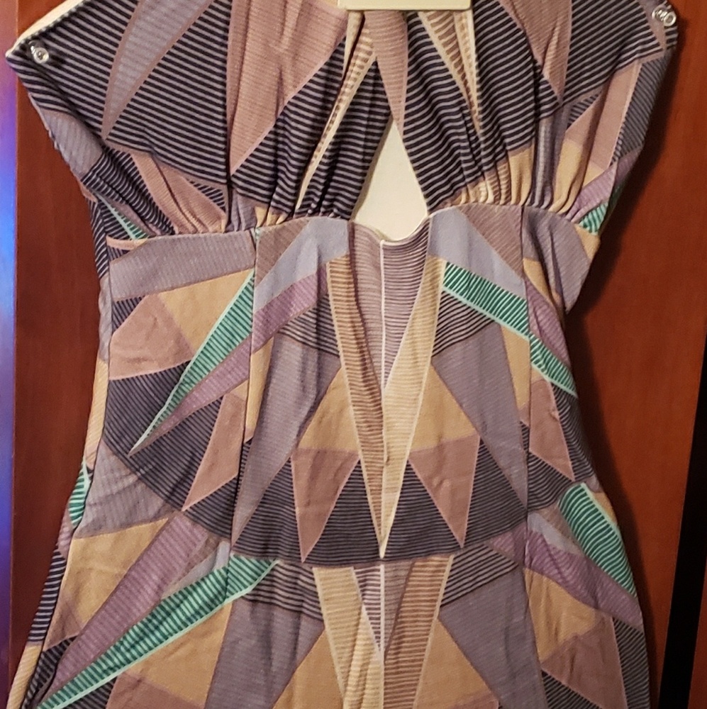 Mara Hoffman cross front dress 121516001000 - Picture 4 of 4